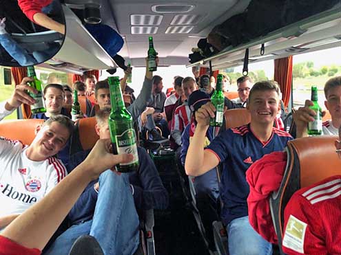 bayern hoffenheim 05 okt 2019 hinfahrt klein